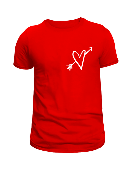 Valentine's arrow-heart shirt