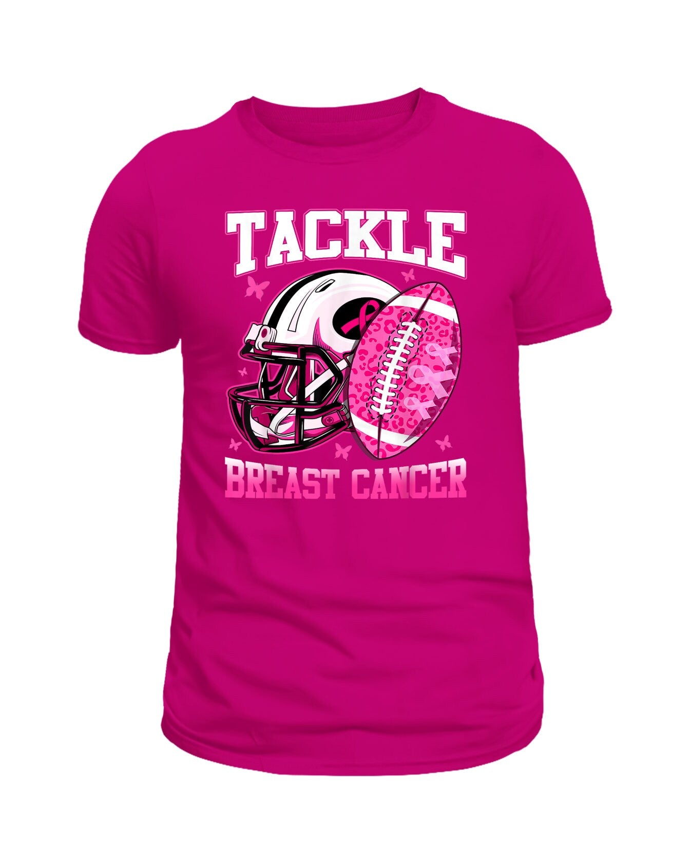 Tackle breast cancer shirt; support cancer Awareness shirt ; Breast Cancer Survivor; Fight for Breast Cancer shirt; hope breast cancer shirt