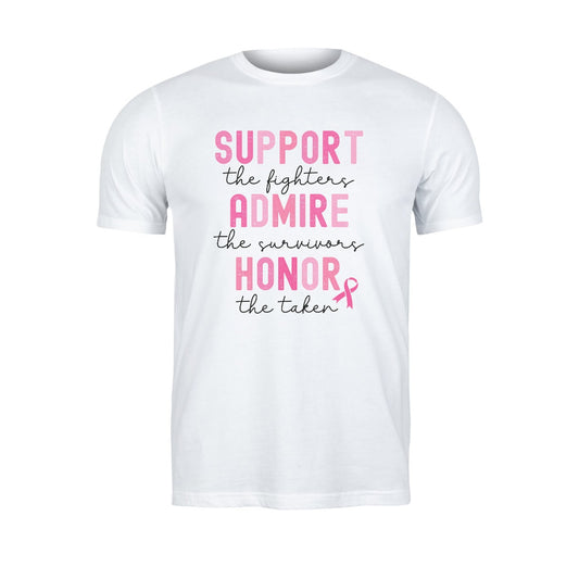 SUPPORT breast cancer awareness shirt; Honor breast cancer Awareness shirt ; Fight for Breast Cancer shirt; hope breast cancer shirt